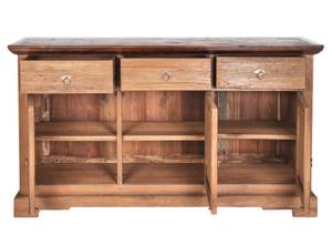 SEADRIFT Sideboard Braun - Massivholz - Holzart/Dekor - 148 x 84 x 44 cm