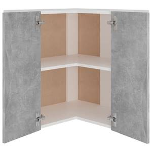 Armoire d'angle suspendue 3016496-13 Gris - Gris minéral