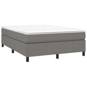 Cadre de lit 3016024-2 Noir - Gris - Gris minéral - Largeur : 140 cm