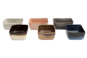 Dip-Gericht Earth 6er Set Naturfaser - 8 x 4 x 11 cm