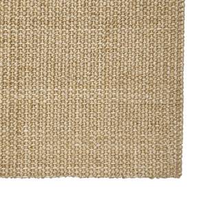 Tapis en sisal 3032244-1 Marron châtaignier - 66 x 150 cm