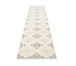 Läufer Teppich Darya DCIV Beige - Textil - 79 x 1 x 394 cm