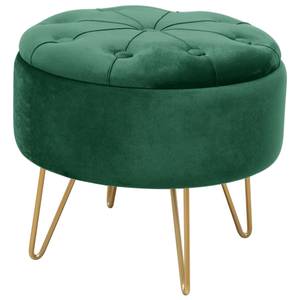 Pouf CARO Vert foncé