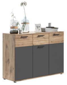 Sideboard Mason 1 Braun - Holz teilmassiv - 120 x 87 x 40 cm