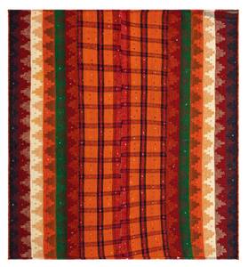 Tapis Jajim IX Rouge - Textile - 150 x 1 x 162 cm