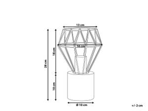 Lampe de table MOONI 17 x 28 x 17 cm