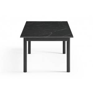 Table basse 120x60cm céramique INDIANA09 Noir - Céramique - 120 x 45 x 60 cm