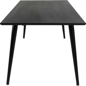 Table à manger Dipp Noir - 90 x 180 cm