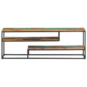 TV-Schrank 3005674 Braun - Metall - Massivholz - 130 x 45 x 30 cm