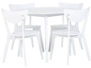 Ensemble pour salle à manger ROXBY Blanc - Bois manufacturé - 100 x 75 x 100 cm