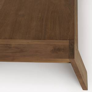 Table basse rectangulaire en teck Marron - Bois massif - Bois/Imitation - 100 x 26 x 115 cm