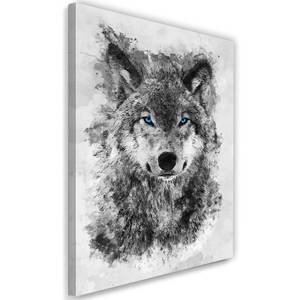 Leinwandbild Wolf Tiere Natur 80 x 120 cm