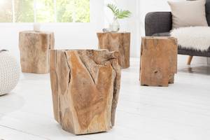 Beistelltisch WOOD Braun - Massivholz - Holzart/Dekor - 30 x 40 x 30 cm