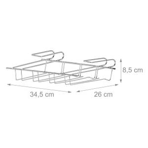 Support à verres à vin pour armoire Nombre de pièces dans le lot : 1