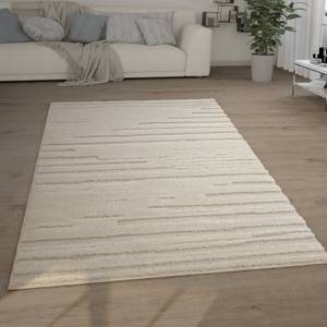 Hochflor-Teppich Genua 742 Cremeweiß - 200 x 280 cm