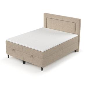 Boxspringbett Nea Beige - Breite: 180 cm