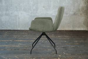 Chaise NEW CHARME pivotante Cordon Vert