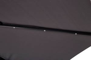 Parasol Torben Noir - Textile - 350 x 266 x 350 cm