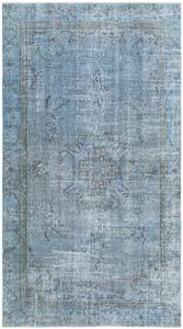 Teppich Ultra Vintage CDXLI Blau - Textil - 152 x 1 x 272 cm