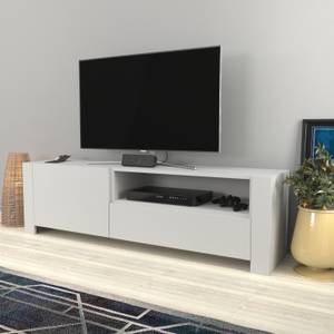 TV Lowboard Piedmont für TVs bis zu 72" Weiß