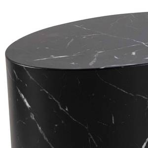 Table d'appoint Equicola Noir - Papier - 33 x 40 x 48 cm