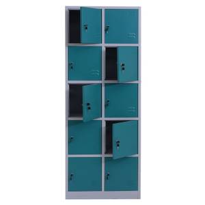 Aktenschrank L58 Grün - Metall - 70 x 185 x 40 cm