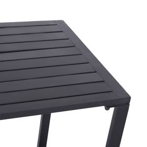 Outdoor Möbelset 84B-250 Schwarz - Metall - 55 x 70 x 110 cm