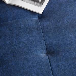 Wohnlandschaft DONNA Blau - Metall - Massivholz - Textil - 345 x 68 x 176 cm