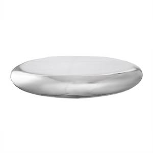 Wandregal TEAR Silber - Metall - 40 x 5 x 20 cm