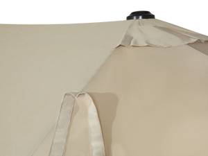 Parasol droit SIBILLA Beige - Taupe