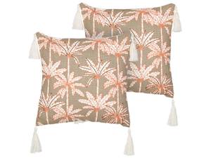 Coussin décoratif MELOBESIA Beige - Multicolore - Blanc