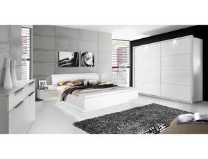 Schlafzimmer Sophie 21-10 (3-teilig) Weiß - Holzwerkstoff - 687 x 215 x 243 cm