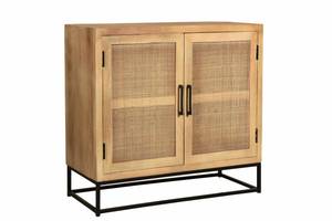 Kommode CANE Braun - Massivholz - Holzart/Dekor - 85 x 80 x 35 cm