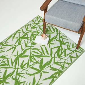 Outdoor-Teppich Zena grün-weiß 150 x 240 cm