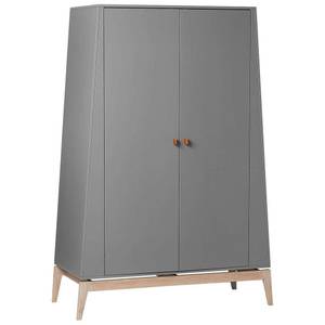 Armoire Luna Gris - 130 x 190 x 58 cm