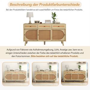 Vitrine Raffinierte Einfachheit Ⅰ Weiß - Holzwerkstoff - Holz teilmassiv - 38 x 150 x 78 cm