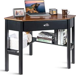Schreibtisch Computertisch Braun - Holzwerkstoff - 75 x 76 x 75 cm