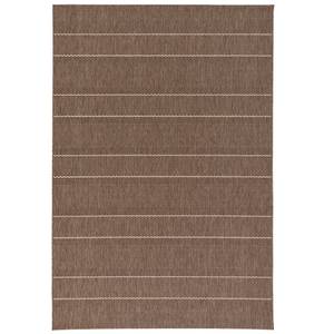 In- und Outdoor Teppich Carpetto Stripes Braun - Textil - 200 x 1 x 290 cm