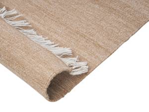 Tapis tressé MALHIA Beige - 80 x 80 x 150 cm