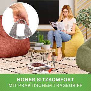 Indoor Sitzsack "Home Linen" - 300 Liter Grün