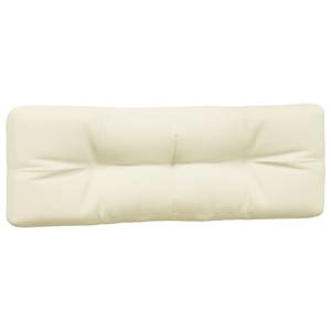 Coussin de palette (lot de 2) 3005164-5 Blanc - Textile - 80 x 12 x 120 cm