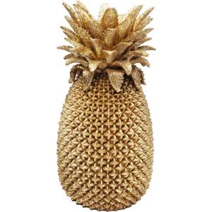 Vase ananas Doré - Matière plastique - 25 x 50 x 25 cm