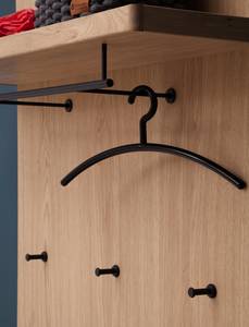 Garderobe Burgos 22-OK (3-teilig) Braun - Holzart/Dekor - Holz teilmassiv - 165 x 204 x 38 cm