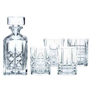 Whiskyset Highland 5er Set Glas - 1 x 1 x 1 cm