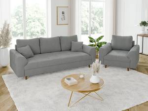 Sofa Oskar 3-Sitzer Grau