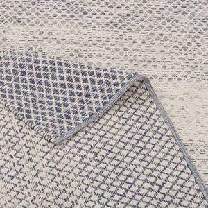 Baumwolle Kelim Teppich Sandy Meliert Blau - 70 x 140 cm