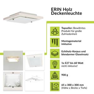 Deckenlampe ERIN Weiß - Flammenanzahl: 1