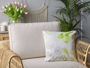 Coussin décoratif PEPEROMIA Gris - Vert - Blanc - Jaune