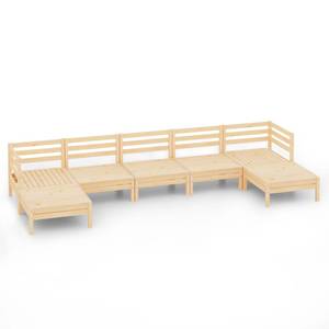 Gartenmöbel Set Braun - Massivholz - Holzart/Dekor - 64 x 29 x 64 cm