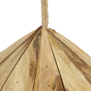 Vogelfutterhaus aus Holz Braun - Holzwerkstoff - 18 x 21 x 18 cm